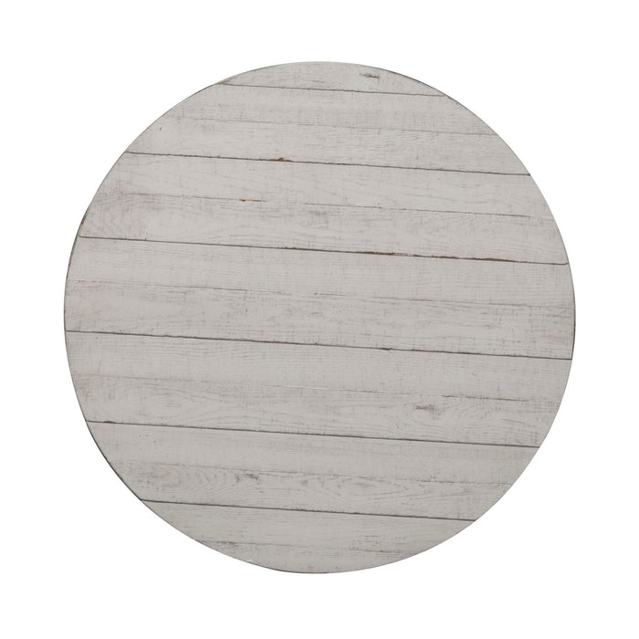 Modern Farmhouse Drum Cocktail Table - Furniture 4 Less (Jacksonville, NC)