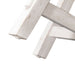 Modern Farmhouse Splay Leg Round Cocktail in Flea Market White - Furniture 4 Less (Jacksonville, NC)