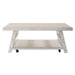 Modern Farmhouse Oversized Square Cocktail Table - Furniture 4 Less (Jacksonville, NC)