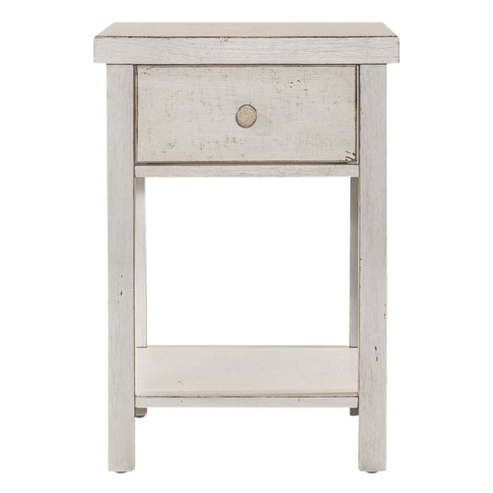 Modern Farmhouse Drawer Chair Side Table - Furniture 4 Less (Jacksonville, NC)