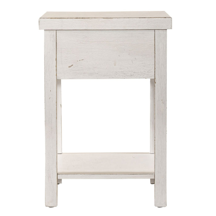 Modern Farmhouse Drawer Chair Side Table - Furniture 4 Less (Jacksonville, NC)