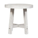 Modern Farmhouse Splay Leg Round End Table - Furniture 4 Less (Jacksonville, NC)