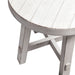 Modern Farmhouse Splay Leg Round End Table - Furniture 4 Less (Jacksonville, NC)
