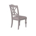 Liberty Furniture Summer House Slat Back Side Chair (RTA) in Dove Grey (Set of 2) - Furniture 4 Less (Jacksonville, NC)