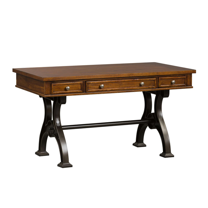 Arlington House Writing Desk in Cobblestone Brown - Furniture 4 Less (Jacksonville, NC)