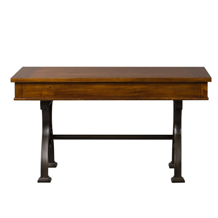 Arlington House Writing Desk in Cobblestone Brown - Furniture 4 Less (Jacksonville, NC)
