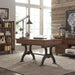 Arlington House Writing Desk in Cobblestone Brown image