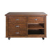 Arlington House Credenza in Cobblestone Brown - Furniture 4 Less (Jacksonville, NC)