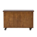 Arlington House Credenza in Cobblestone Brown - Furniture 4 Less (Jacksonville, NC)