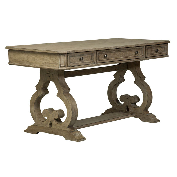 Simply Elegant Writing Desk in Heathered Taupe - Furniture 4 Less (Jacksonville, NC)