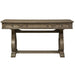 Simply Elegant Writing Desk in Heathered Taupe - Furniture 4 Less (Jacksonville, NC)
