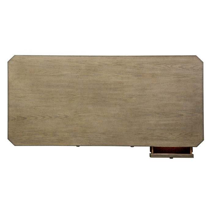 Simply Elegant Writing Desk in Heathered Taupe - Furniture 4 Less (Jacksonville, NC)