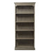 Liberty Simply Elegant Bookcase in Heathered Taupe - Furniture 4 Less (Jacksonville, NC)