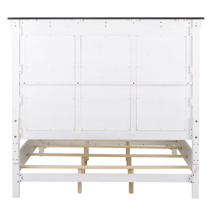 Allyson Park King Panel Bed - Furniture 4 Less (Jacksonville, NC)