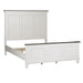 Liberty Furniture Allyson Park King Panel Bed in Wirebrushed White - Furniture 4 Less (Jacksonville, NC)