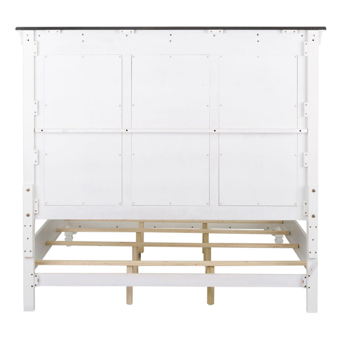 Allyson Park Queen Panel Bed - Furniture 4 Less (Jacksonville, NC)