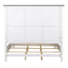 Liberty Furniture Allyson Park Queen Panel Bed in Wirebrushed White - Furniture 4 Less (Jacksonville, NC)