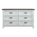Allyson Park Drawer Dresser in White - Furniture 4 Less (Jacksonville, NC)