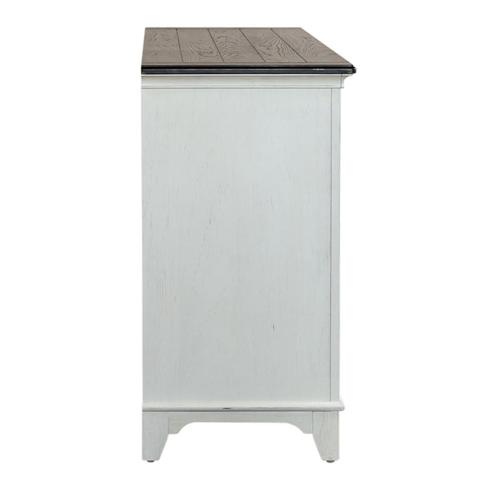 Allyson Park Drawer Dresser in White - Furniture 4 Less (Jacksonville, NC)