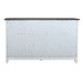 Allyson Park Drawer Dresser in White - Furniture 4 Less (Jacksonville, NC)