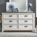Liberty Furniture Allyson Park Drawer Dresser in White - Furniture 4 Less (Jacksonville, NC)