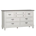 Liberty Furniture Allyson Park Drawer Dresser in Wirebrushed White - Furniture 4 Less (Jacksonville, NC)