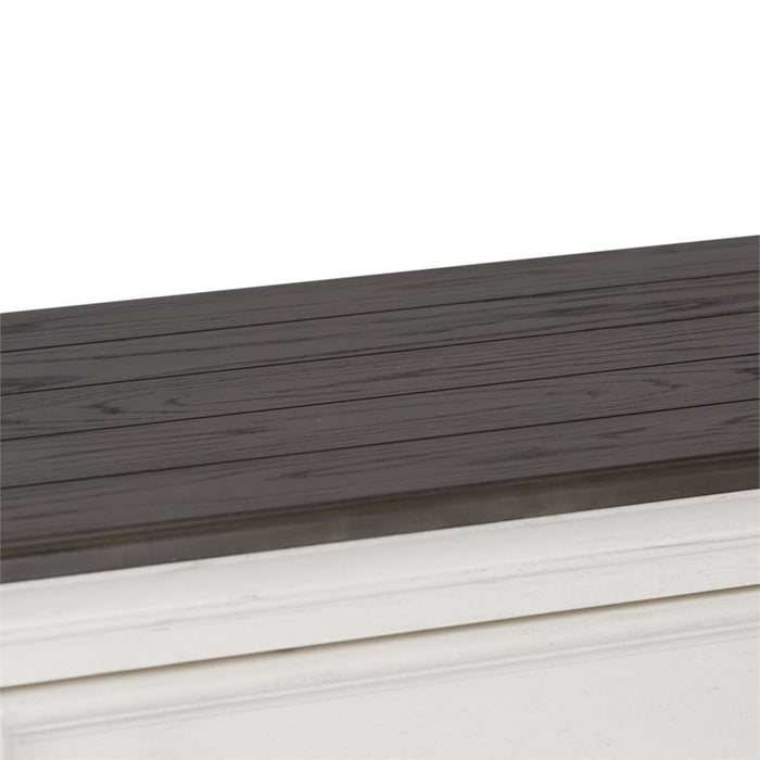 Liberty Furniture Allyson Park Drawer Dresser in Wirebrushed White - Furniture 4 Less (Jacksonville, NC)