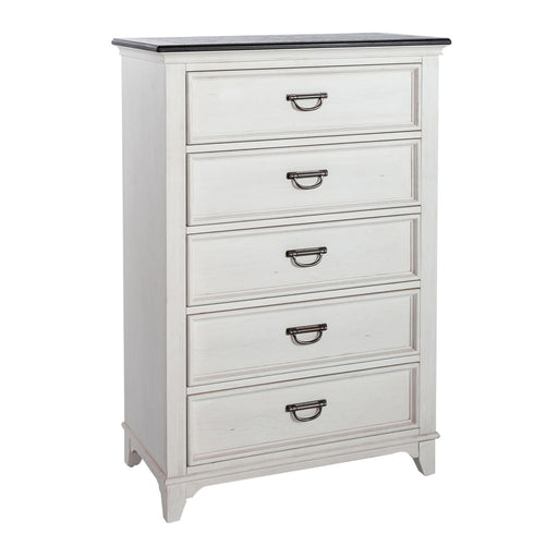 Allyson Park 5 Drawer Chest - Furniture 4 Less (Jacksonville, NC)