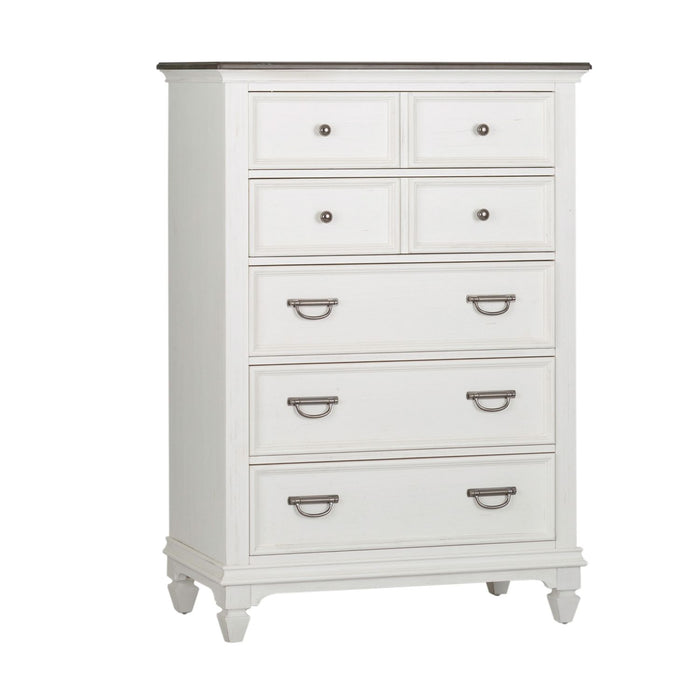 Allyson Park 5 Drawer Chest - Furniture 4 Less (Jacksonville, NC)