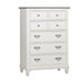 Liberty Furniture Allyson Park Drawer Chest in Wirebrushed White - Furniture 4 Less (Jacksonville, NC)