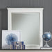 Liberty Furniture Allyson Park Crown Mirror in White - Furniture 4 Less (Jacksonville, NC)