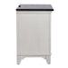 Allyson Park 2 Drawer Nightstand with Charging Station in White - Furniture 4 Less (Jacksonville, NC)