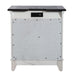 Allyson Park 2 Drawer Nightstand with Charging Station in White - Furniture 4 Less (Jacksonville, NC)