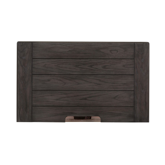 Allyson Park Nightstand in Wirebrushed White - Furniture 4 Less (Jacksonville, NC)