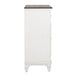 Allyson Park Buffet in White with Charcoal - Furniture 4 Less (Jacksonville, NC)