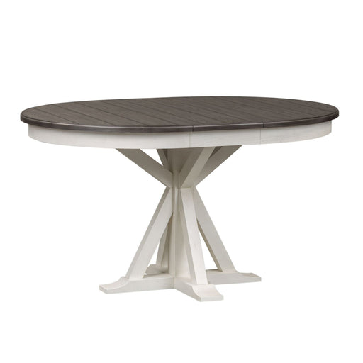 Allyson Park 5 Piece Pedestal Table Set - Furniture 4 Less (Jacksonville, NC)