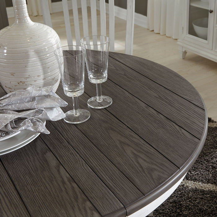 Allyson Park Pedestal Table - Furniture 4 Less (Jacksonville, NC)