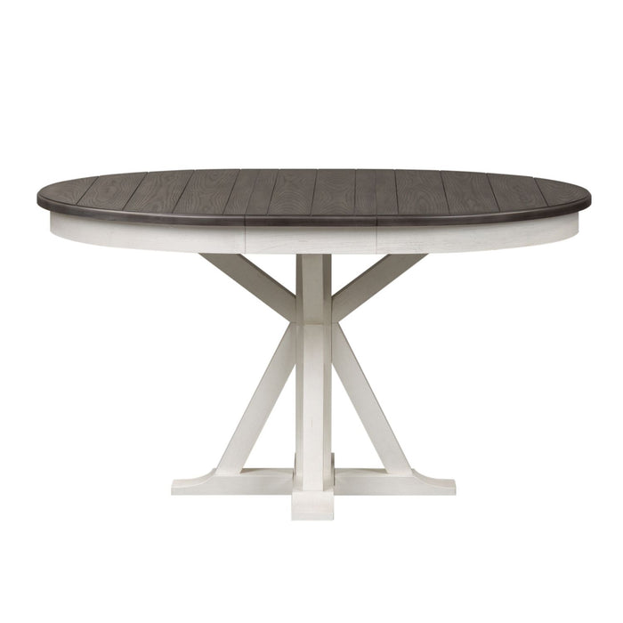 Allyson Park Pedestal Table - Furniture 4 Less (Jacksonville, NC)