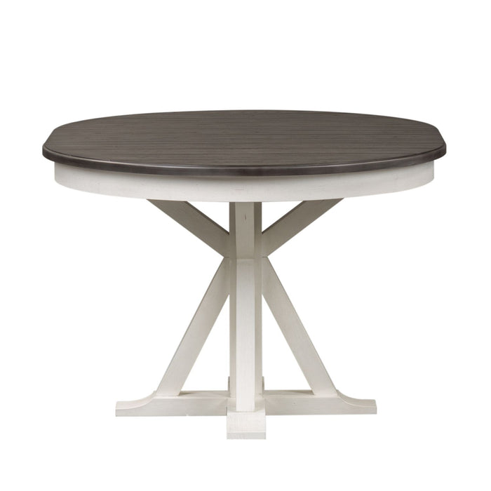 Allyson Park Pedestal Table - Furniture 4 Less (Jacksonville, NC)