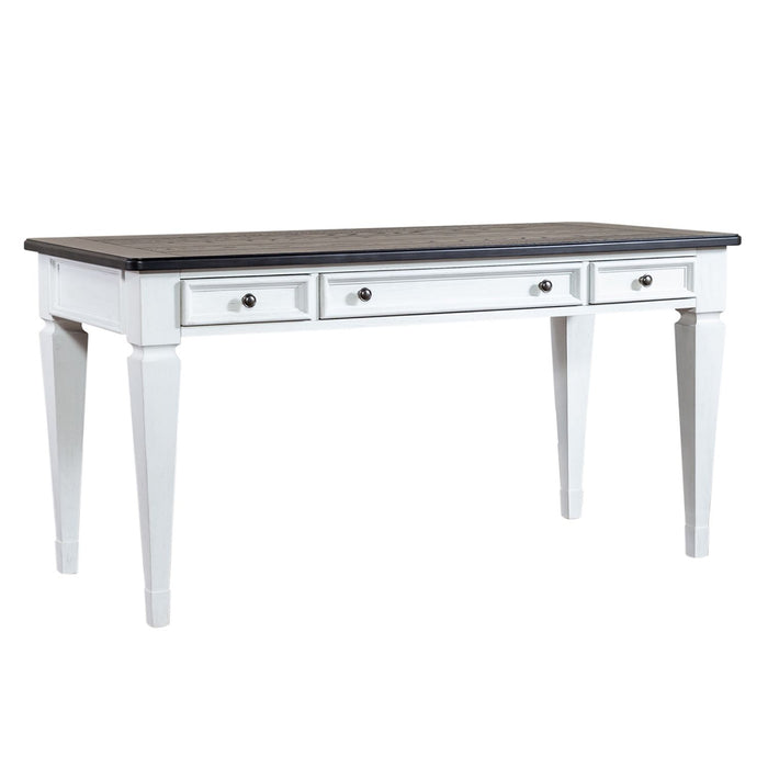 Allyson Park Writing Desk in Wirebrushed White - Furniture 4 Less (Jacksonville, NC)