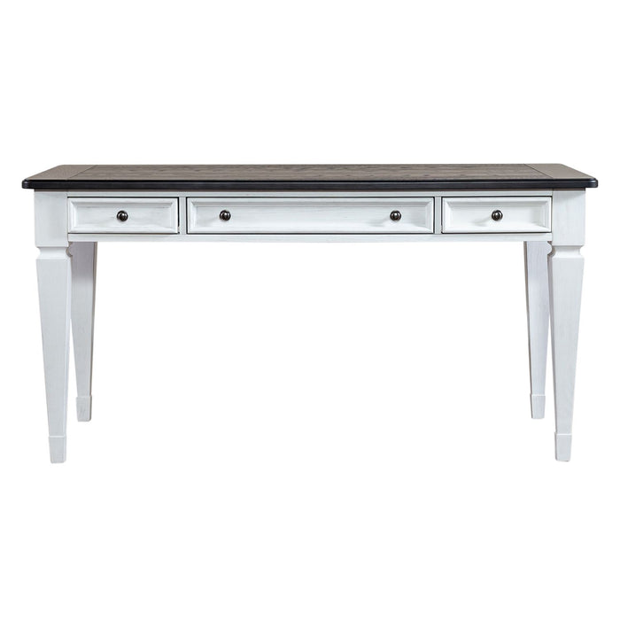 Allyson Park Writing Desk in Wirebrushed White - Furniture 4 Less (Jacksonville, NC)