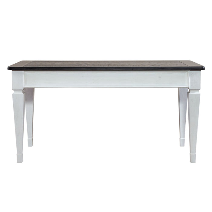 Allyson Park Writing Desk in Wirebrushed White - Furniture 4 Less (Jacksonville, NC)