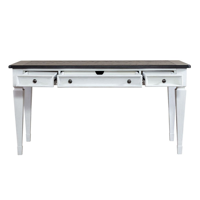 Liberty Allyson Park Writing Desk in Wirebrushed White - Furniture 4 Less (Jacksonville, NC)