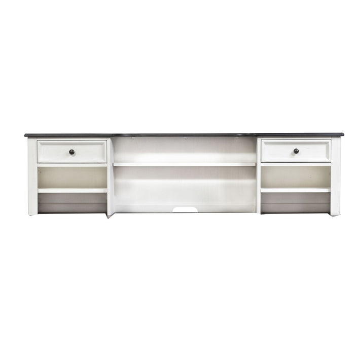 Allyson Park Hutch in Wirebrushed White - Furniture 4 Less (Jacksonville, NC)