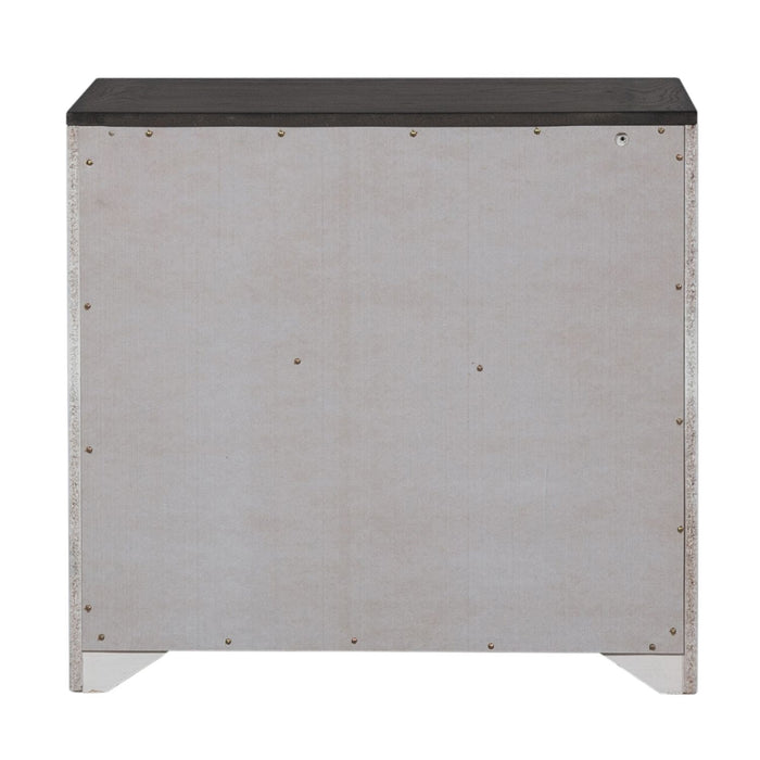 Allyson Park Bunching Lateral File Cabinet in Wirebrushed White - Furniture 4 Less (Jacksonville, NC)