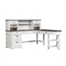 Allyson Park L Shaped Desk Set - Furniture 4 Less (Jacksonville, NC)