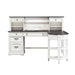 Allyson Park L Shaped Desk Set - Furniture 4 Less (Jacksonville, NC)