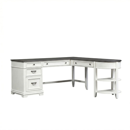 Allyson Park Opt L Shaped Desk Set - Furniture 4 Less (Jacksonville, NC)
