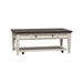 Allyson Park Rectangular Cocktail Table in Wirebrushed White - Furniture 4 Less (Jacksonville, NC)