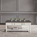 Allyson Park Rectangular Cocktail Table in Wirebrushed White image
